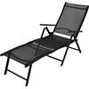 vidaXL Tumbona plegable a