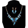 Azul conjunto de joyas ma