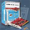 Tarjeta PCI USB 2.0 Conce